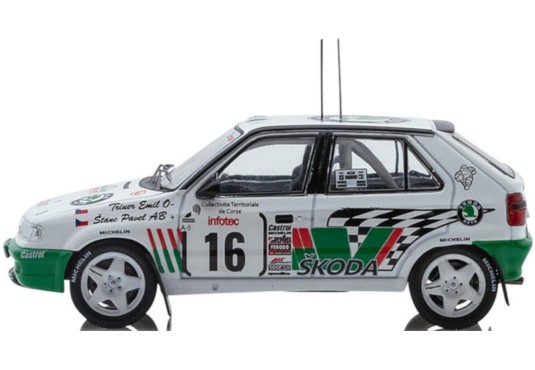 1/43 SKODA Felicia Kit Car N°16 Tour de Corse 1995