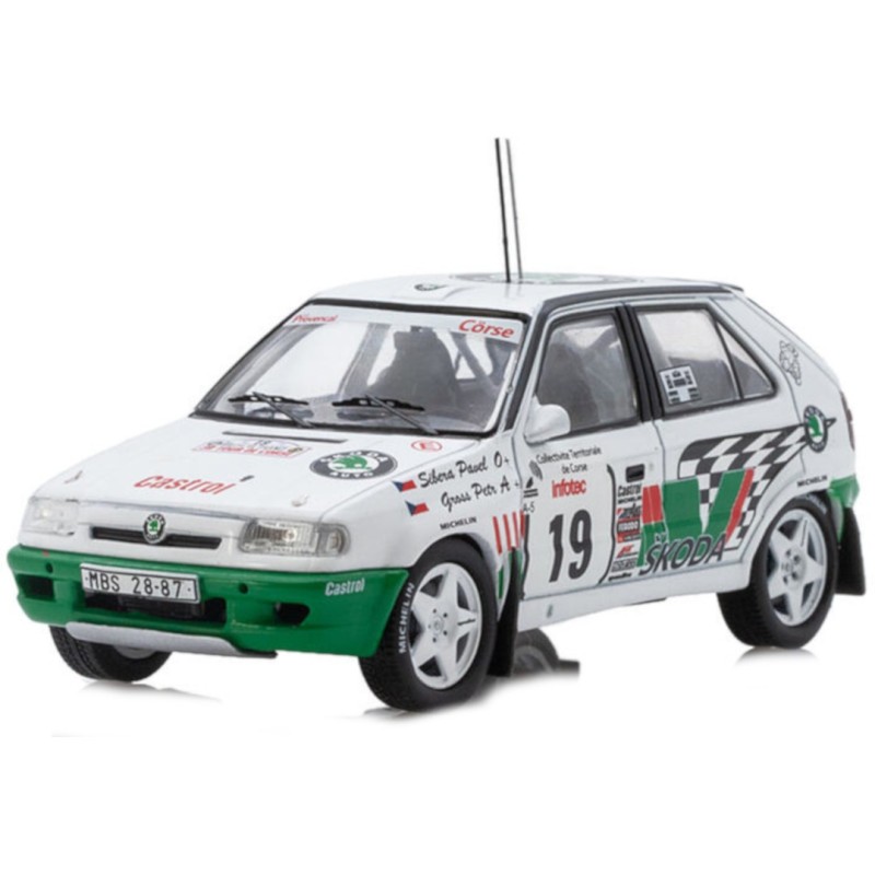 1/43 SKODA Felicia Kit Car N°19 Tour de Corse 1995