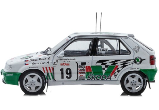 1/43 SKODA Felicia Kit Car N°19 Tour de Corse 1995