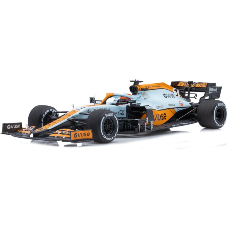 1/18 MC LAREN MCL35M N°3 Grand Prix Monaco 2021