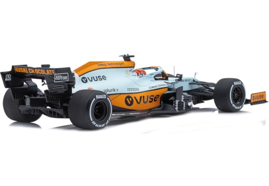 1/18 MC LAREN MCL35M N°3 Grand Prix Monaco 2021