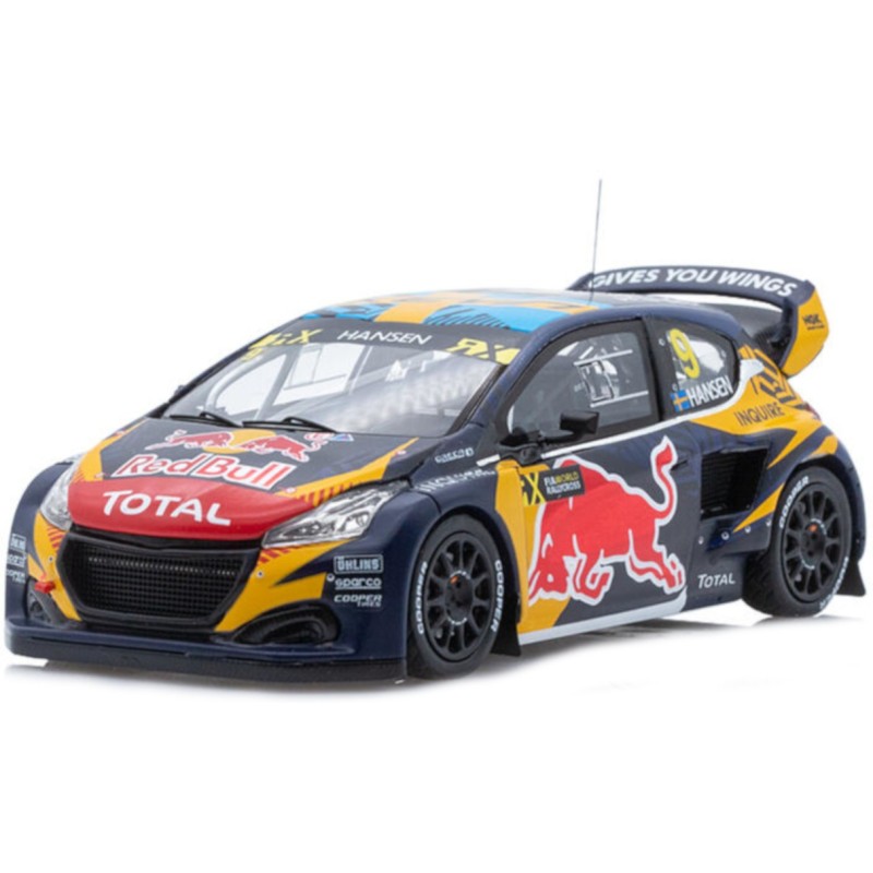 1/43 PEUGEOT 208 WRX N°9 World RX Espagne 2020