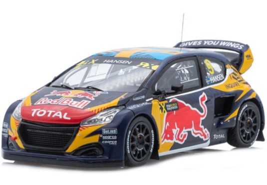 1/43 PEUGEOT 208 WRX N°9...