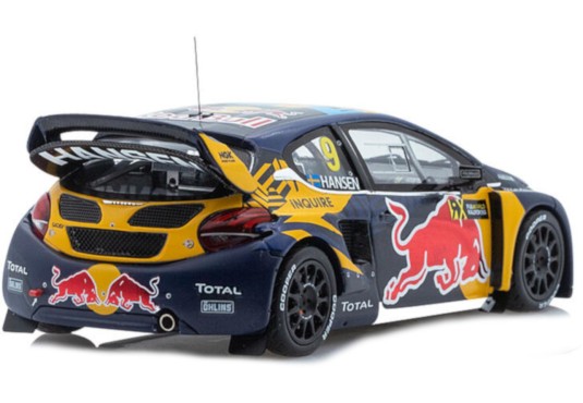 1/43 PEUGEOT 208 WRX N°9 World RX Espagne 2020