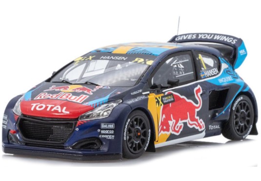 1/43 PEUGEOT 208 WRX N°1 World RX Espagne 2020