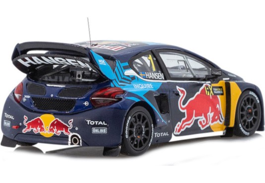 1/43 PEUGEOT 208 WRX N°1 World RX Espagne 2020