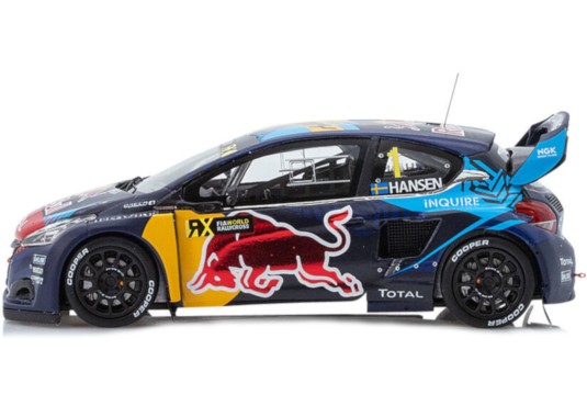 1/43 PEUGEOT 208 WRX N°1 World RX Espagne 2020