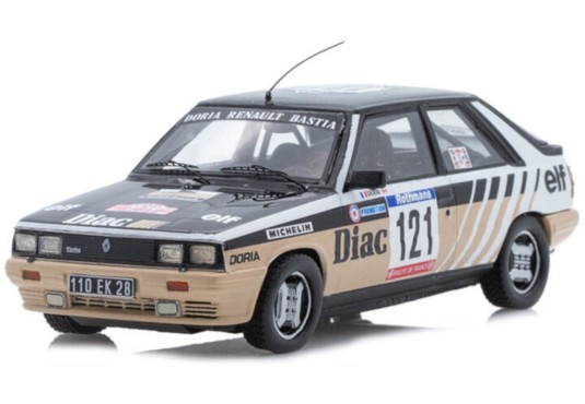 1/43 RENAULT 11 Turbo N°121 Tour de Corse 1984