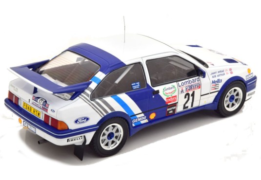 1/18 FORD Sierra RS Cosworth N°21 Rallye RAC Lombard 1989