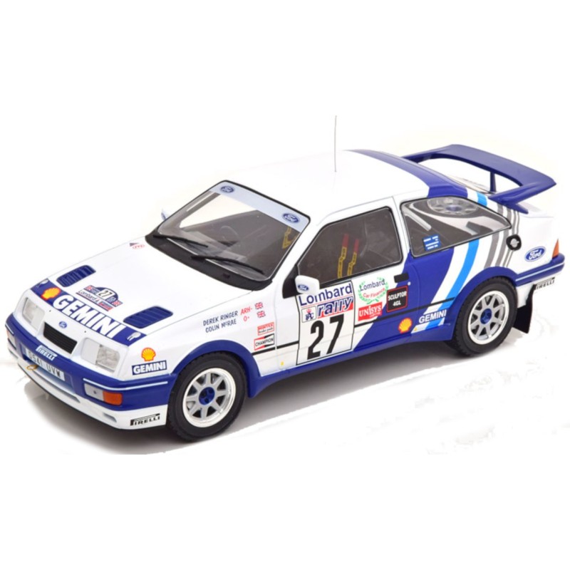 1/18 FORD Sierra RS Cosworth N°27 Rallye RAC Lombard 1989