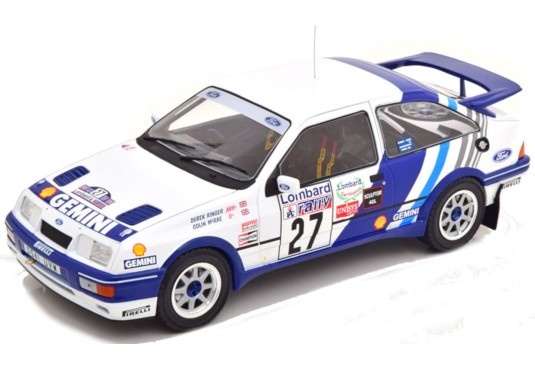 1/18 FORD Sierra RS Cosworth N°27 Rallye RAC Lombard 1989