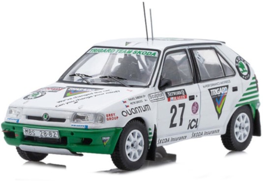 1/43 SKODA Felicia Kit Car N°27 Rallye RAC 1995