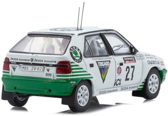 1/43 SKODA Felicia Kit Car N°27 Rallye RAC 1995