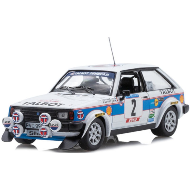 1/43 TALBOT Sunbeam lotus N°2 Tour de Corse 1981