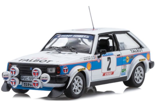 1/43 TALBOT Sunbeam lotus N°2 Tour de Corse 1981