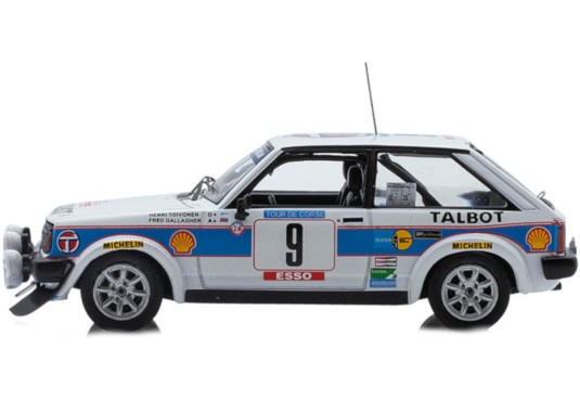 1/43 TALBOT Sunbeam Lotus N°9 Tour de Corse 1981