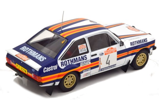 1/24 FORD Escort MK II RS 1800 N°4 Rallye San Remo 1980