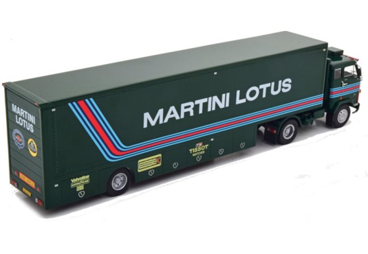 1/43 VOLVO F88 Martini Lotus Racing Transporteur