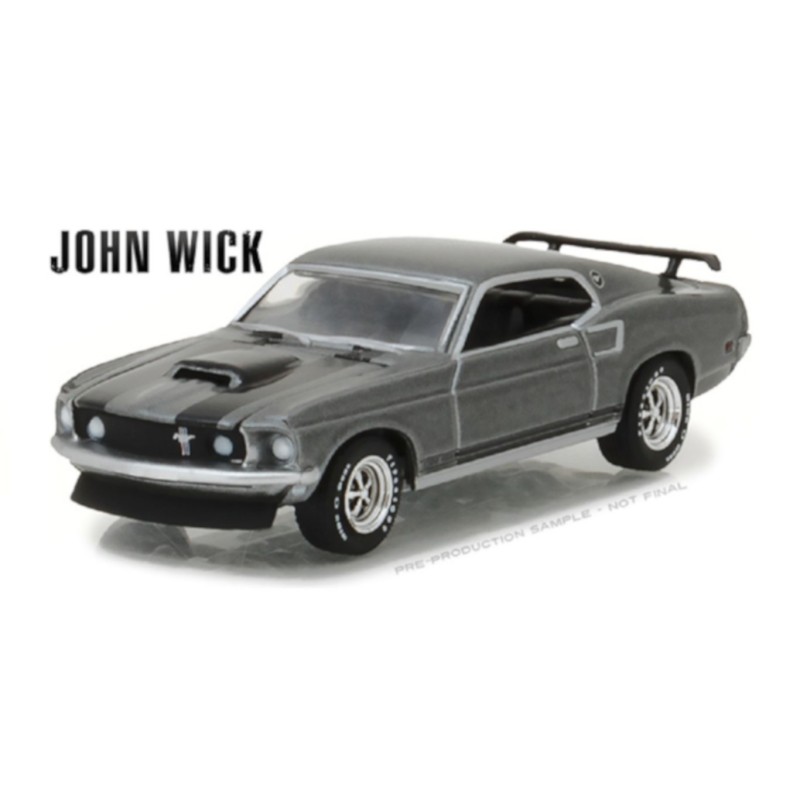 1/64 FORD Mustang Boss 429 1969 JOHN WICK