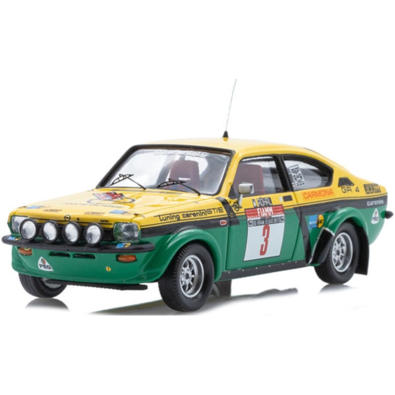 1/43 OPEL Kadett GT/E N°3 Rallye DELL'ISOLA ELBA 1977