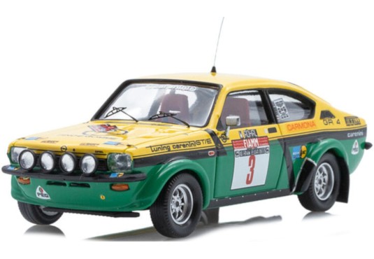 1/43 OPEL Kadett GT/E N°3 Rallye DELL'ISOLA ELBA 1977