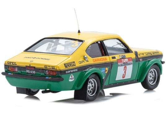 1/43 OPEL Kadett GT/E N°3 Rallye DELL'ISOLA ELBA 1977