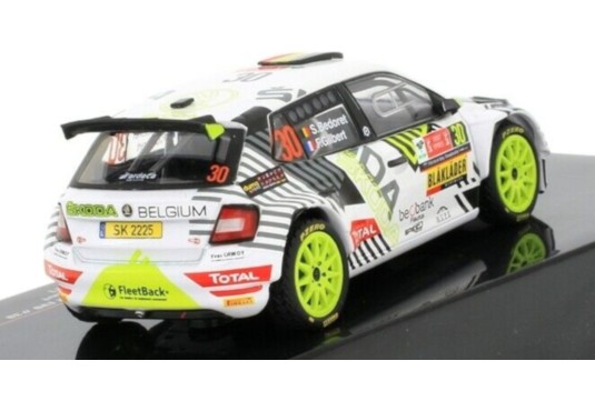 1/43 SKODA Fabia Rally2 Evo N°30 Rallye Ypres 2021