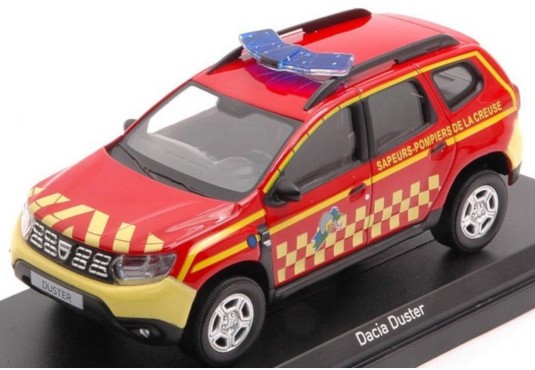 1/43 DACIA Duster Pompiers de la Creuse 2020