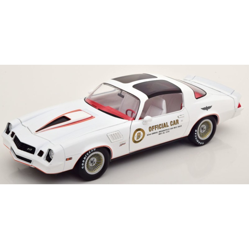 1/18 CHEVROLET Camaro Z28 Official Car Indianapolis 500 mile Race 1978