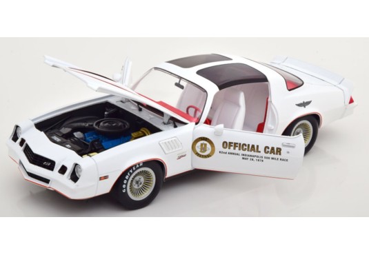 1/18 CHEVROLET Camaro Z28 Official Car Indianapolis 500 mile Race 1978