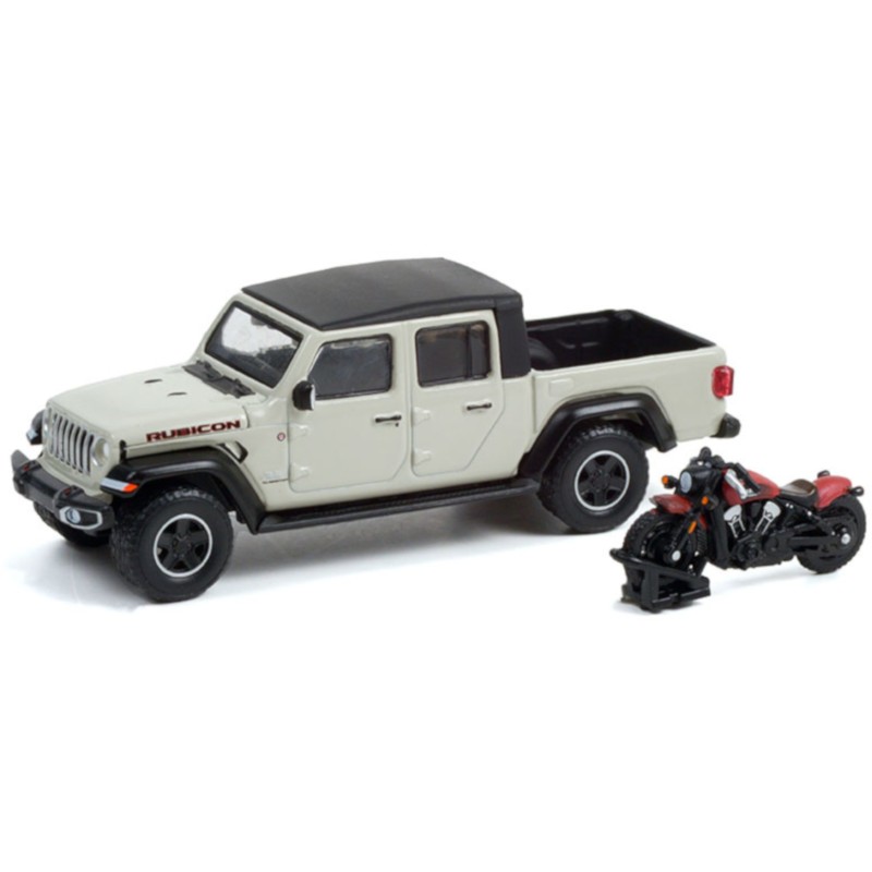 1/64P JEEP Gladiator Rubicon 2020 + Moto