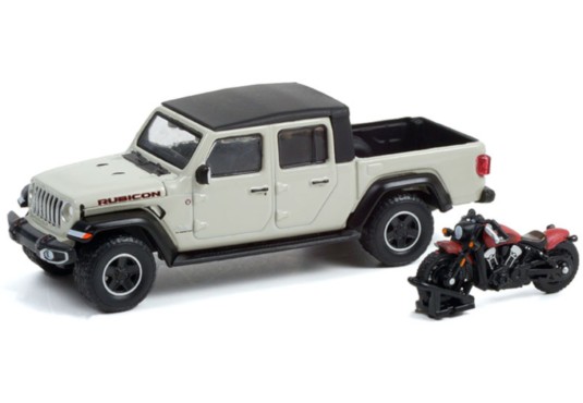 1/64P JEEP Gladiator Rubicon 2020 + Moto