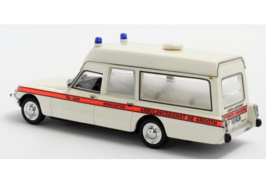 1/43 CITROEN DS23 Visser Ambulance De Grooth Winschoten 1974
