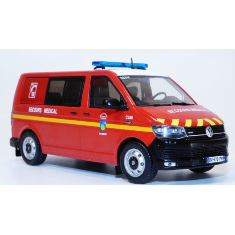 1/43 VOLKSWAGEN T6 SDIS 06 Service Médical