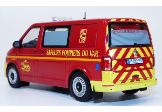 1/43 VOLKSWAGEN T6 Pompiers du Var SDIS 83