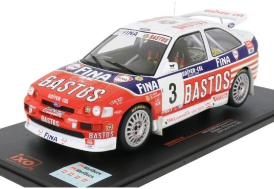 1/18 FORD Escort RS Cosworth N°3 Rallye Ypres 1995