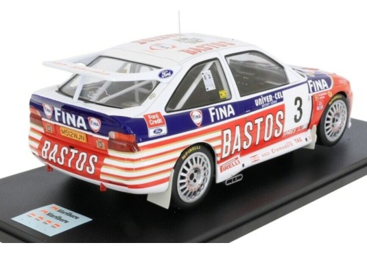 1/18 FORD Escort RS Cosworth N°3 Rallye Ypres 1995