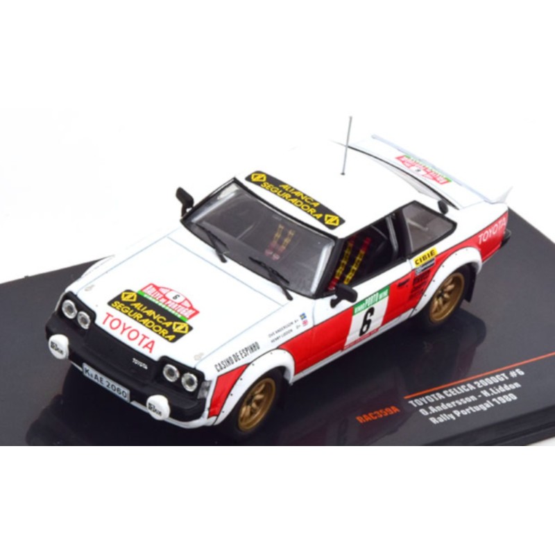 1/43 TOYOTA Celica 2000 GT N°6 Rallye Portugal 1980