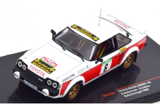 1/43 TOYOTA Celica 2000 GT N°6 Rallye Portugal 1980