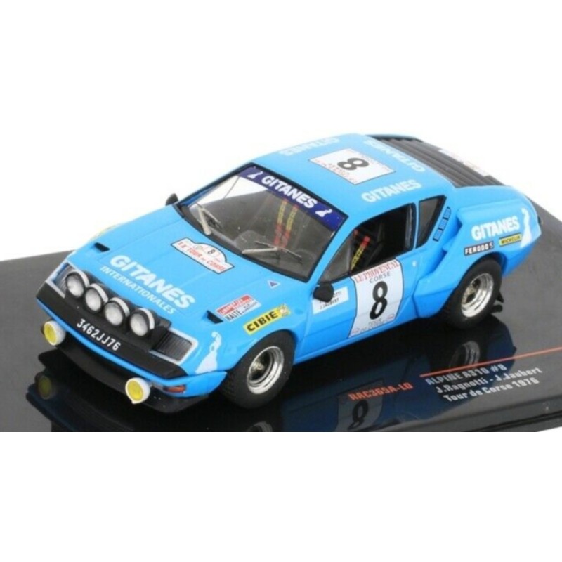 1/43 ALPINE A310 N°8 Tour de Corse 1976