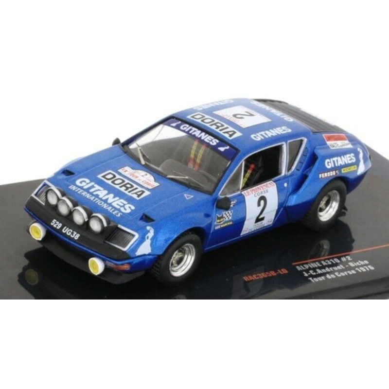 1/43 ALPINE A310 N°2 Tour de Corse 1976