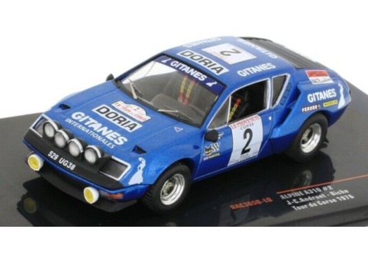 1/43 ALPINE A310 N°2 Tour...