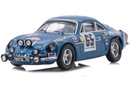 1/43 ALPINE A110 N°65 Tour de Corse 1969