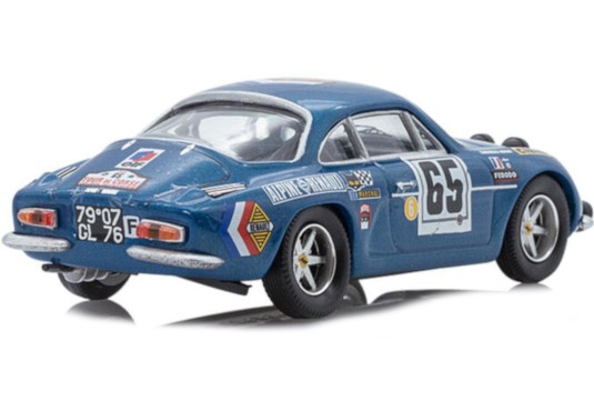 1/43 ALPINE A110 N°65 Tour de Corse 1969