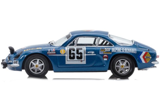 1/43 ALPINE A110 N°65 Tour de Corse 1969