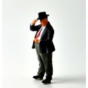 1/43 Personnage X4 Enzo FERRARI / Norbert SINGER / Alfred NEUBAUER / John WYER