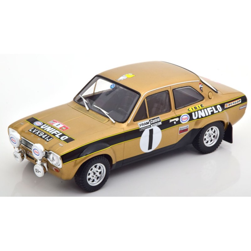 1/18 FORD Escort MKI N°1 Rallye Welsh 1972