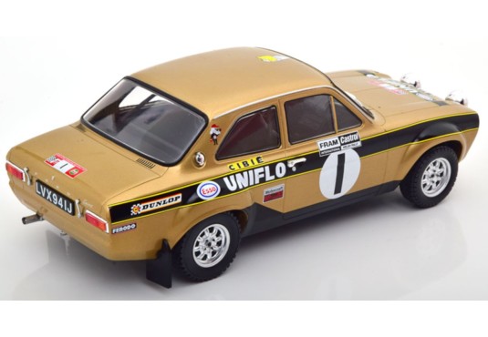 1/18 FORD Escort MKI N°1 Rallye Welsh 1972