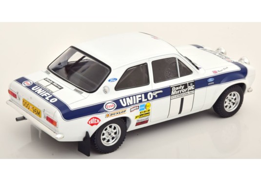 1/18 FORD Escort MKI RS 1600 N°1 Rallye RAC 1973