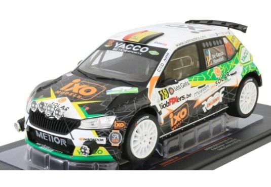 1/18 SKODA Fabia R5 EVO N°18 Rallye Condroz 2019